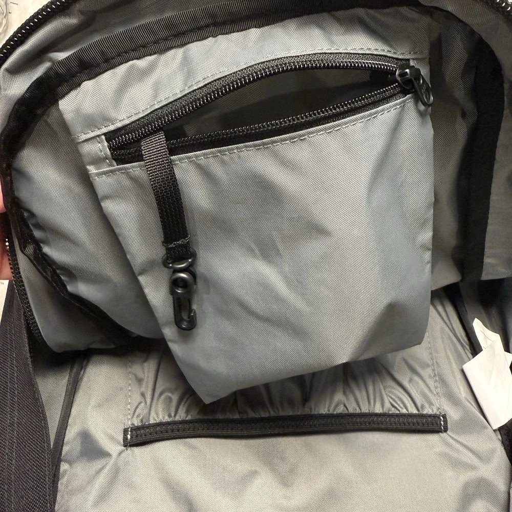 LL Bean Bigelow Cordura Backpack Black Nylon Day Hiking Mountain Classic H2O